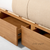 Tempat Tidur Minimalis Modern dengan Laci Storage - Gambar 3