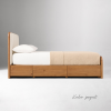 Tempat Tidur Minimalis Modern dengan Laci Storage - Gambar 2