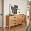Credenza Minimalis 6 Laci Kayu Jati – Simpanan Rapi & Elegan - Gambar 5