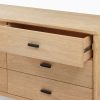 Credenza Minimalis 6 Laci Kayu Jati – Simpanan Rapi & Elegan - Gambar 3