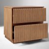 Side Table Jati Solid Meja Samping Minimalis untuk Kamar & Ruang Tamu - Gambar 7