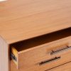 Cabinet TV Minimalis Retro Kayu Solid - Gambar 2