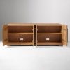 Credenza Minimalis Kayu Jati Finishing Natural - Gambar 4